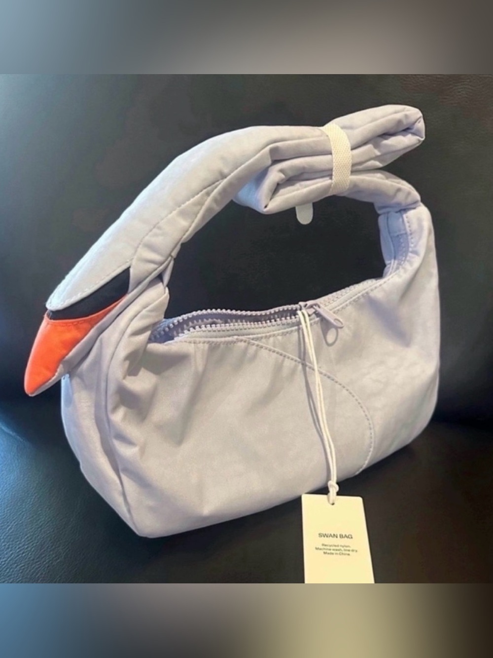 NWT / BAGGU SWAN BAG IN Grey/Lavendar new with tags